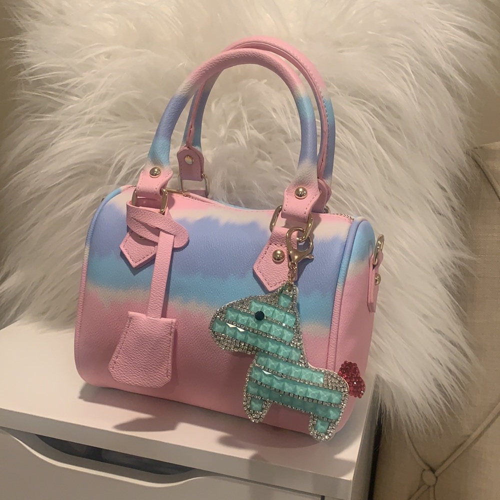 Beautiful unicorn multi colored crossbody bag - Picture 8 of 8